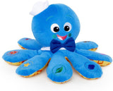 Little Genius Octoplush Musical Huggable Stuffed Animal Plush Toy, Learn Colors in 3 Languages, Blue, 11" Age 3 Month and up,