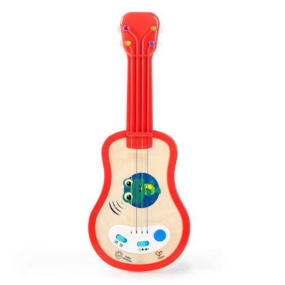 Little Genius Magic Touch Ukulele Wooden Musical Toy, Ages 12 months+, Red