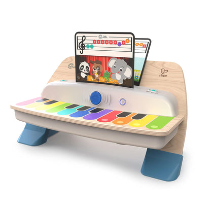 Little Geniu Together in Tune Piano & Guitar Bundle, Safe Wireless Wooden Musical Toddler Toys, Magic Touch, 6 Months+