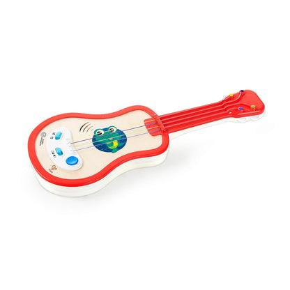 Little Genius Magic Touch Ukulele Wooden Musical Toy, Ages 12 months+, Red