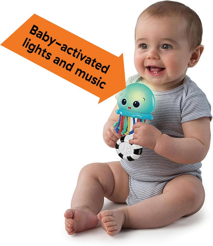 Little Genius Ocean Glow Sensory Shaker Musical Toy, Ages Newborn +