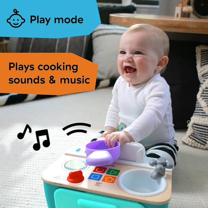 Little Genius Magic Touch Kitchen Pretend to Cook Toy with Real Sounds and Music, Fine Motor Skill Development, Grows from Infant to Toddler, for Ages 9 Months and Up