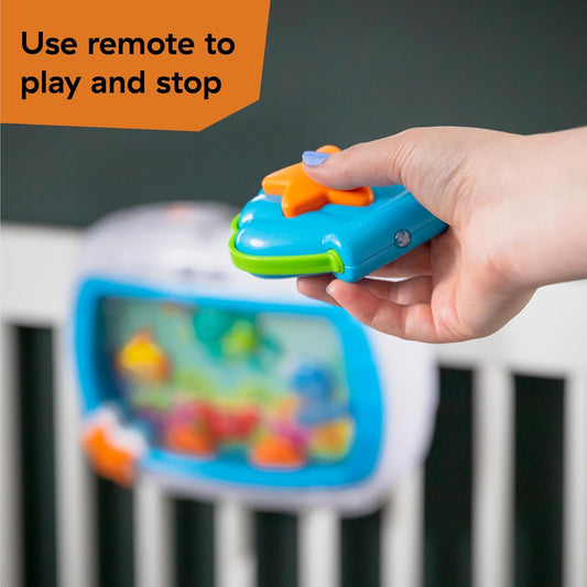 Little Genius Sea Dreams Soother Musical Crib Toy and Sound Machine, Newborn and up