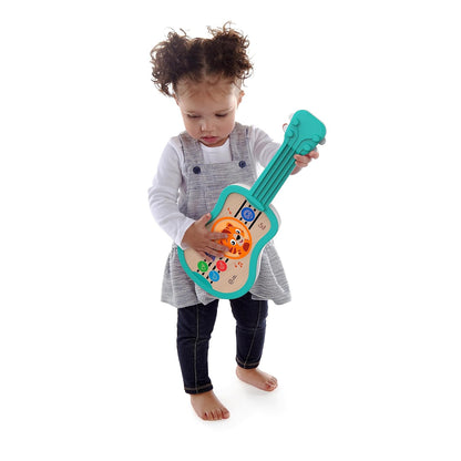 Little Genius Sing & Strum Magic Touch Ukulele Wooden Musical Toy, Ages 6 Months+, Multicolored