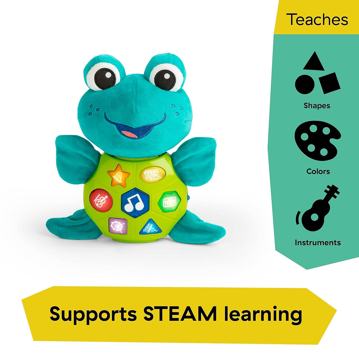 Little Geniusin Ocean Explorers Neptune’s Cuddly Plush Composer Musical Discovery Toy, Ages 6 Months and up