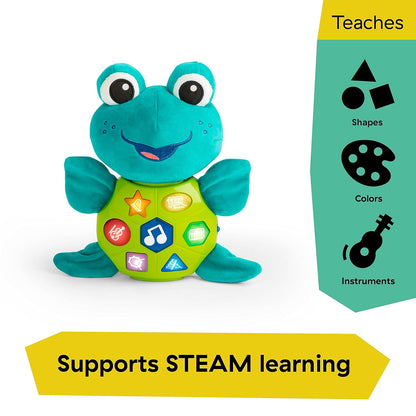 Little Geniusin Ocean Explorers Neptune’s Cuddly Plush Composer Musical Discovery Toy, Ages 6 Months and up