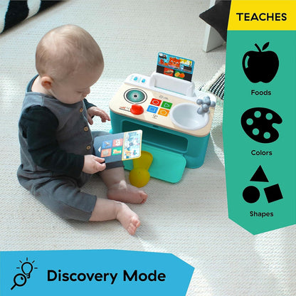 Little Genius Magic Touch Kitchen Pretend to Cook Toy with Real Sounds and Music, Fine Motor Skill Development, Grows from Infant to Toddler, for Ages 9 Months and Up