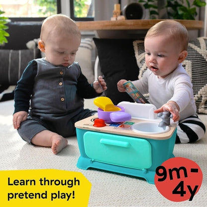 Little Genius Magic Touch Kitchen Pretend to Cook Toy with Real Sounds and Music, Fine Motor Skill Development, Grows from Infant to Toddler, for Ages 9 Months and Up