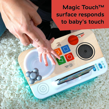 Little Genius Magic Touch Kitchen Pretend to Cook Toy with Real Sounds and Music, Fine Motor Skill Development, Grows from Infant to Toddler, for Ages 9 Months and Up