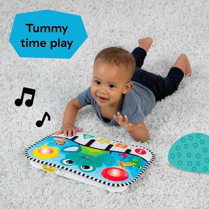 Little Genius Ocean Explorers Neptune's Kick & Explore Musical Kick Pad & Crib Toy, Tummy Time Mat, Learning Toy, for Ages 0 Months and up