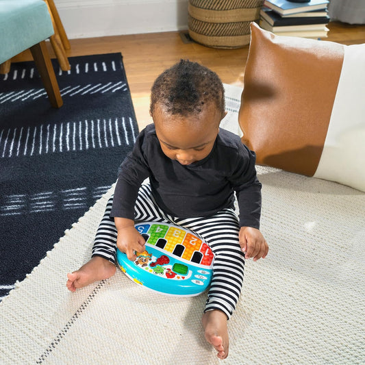 Little Genius Discover & Play Piano Musical Baby Toy, Learn About Instruments, Numbers and Animals in 3 Languages, Age 3 months and up