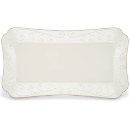 French Perle White Hors D'oeuvres Tray