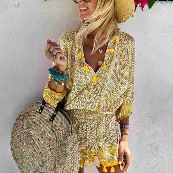 in-full-swing-v-neck-mini-dress-yellow-s